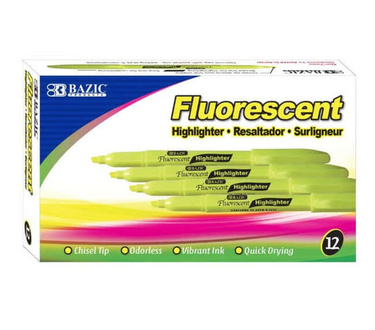 Highlighter Yellow [pk-12]