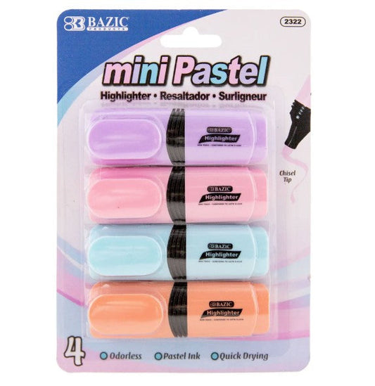 Mini Pastel Highlighter [pk-4]