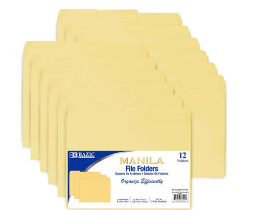 File Folder Manila [pk-12]