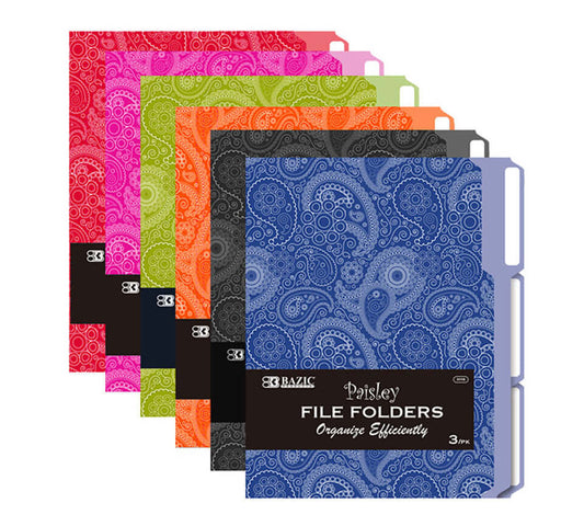 Folder LTR Paisley [pk-3]