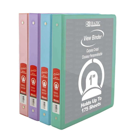 Binder 1" Pastel [EACH]