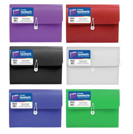 Exp. File LTR Poly 13-Pocket [EACH]