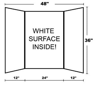 Presentation Board 36" x 48" White [EACH]