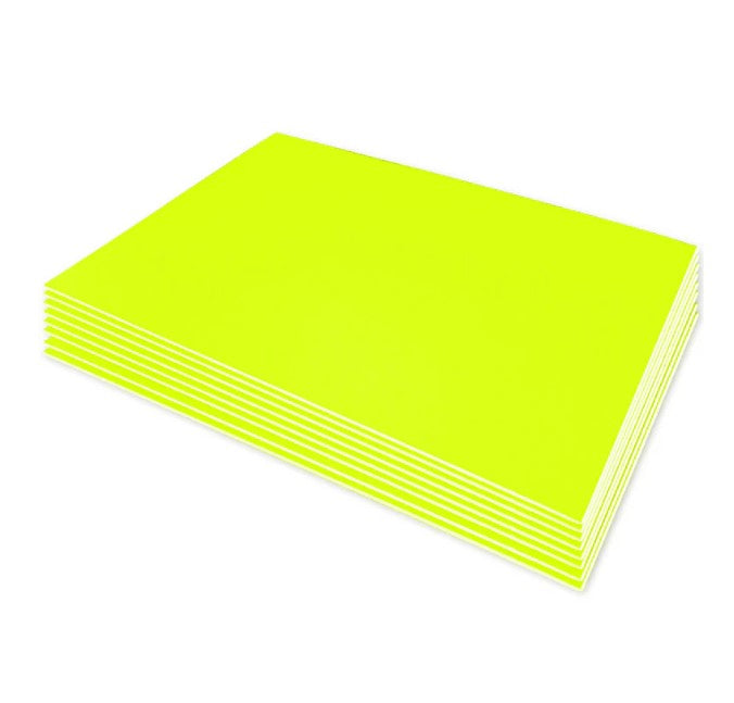 Foam Board 20" x 30" NEON YELLOW [EACH]