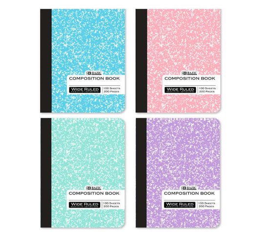 Notebook Marble Pastel [EACH]