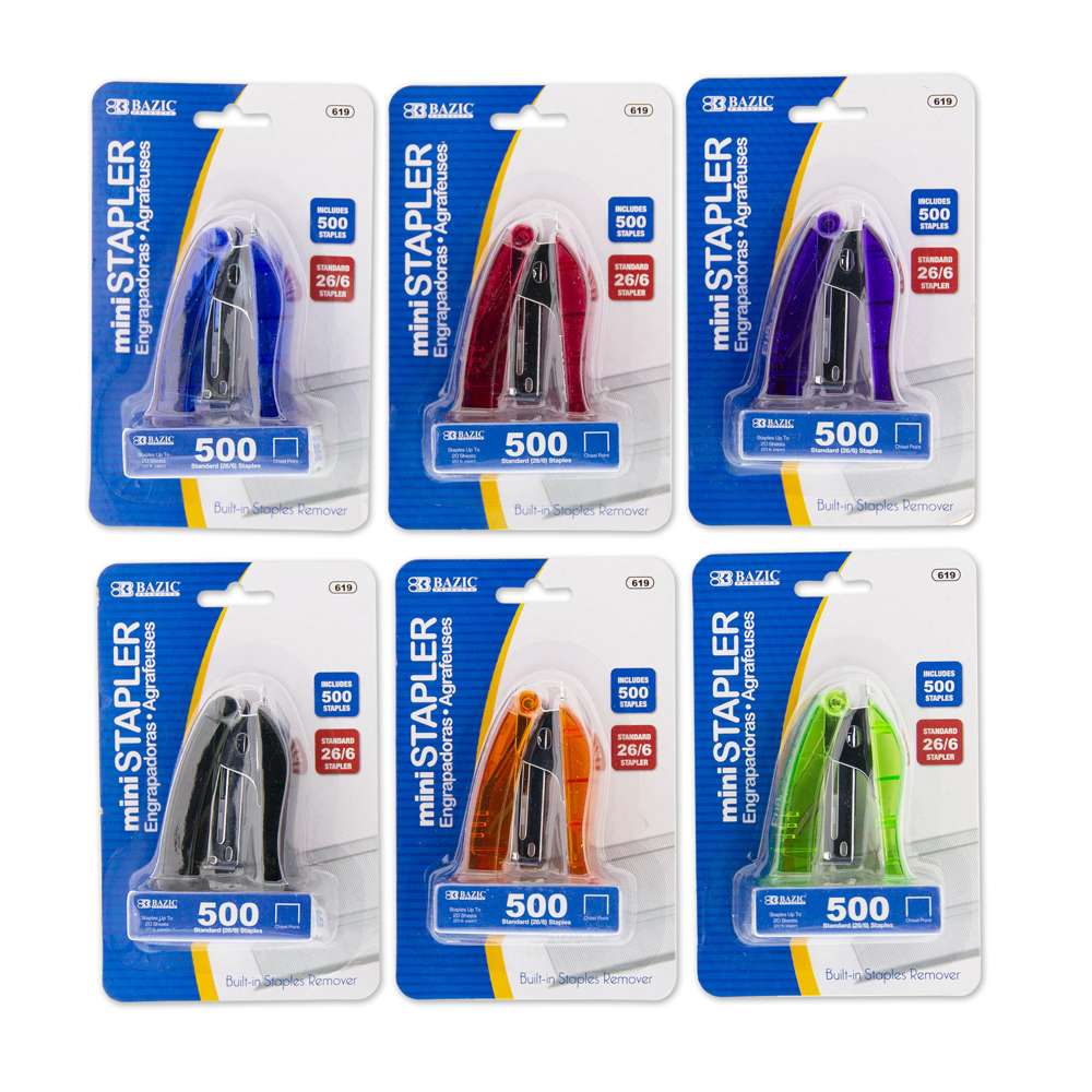 Stapler Mini Standard w/Staples