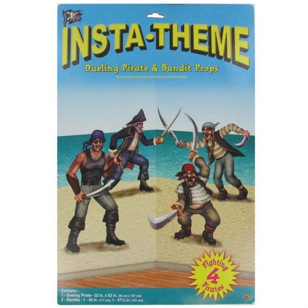 Insta-Theme Dueling Pirate & Bandit Props [pk-4]