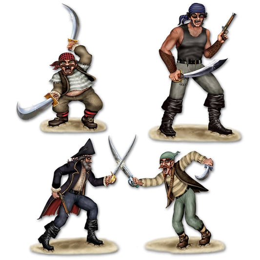 Insta-Theme Dueling Pirate & Bandit Props [pk-4]