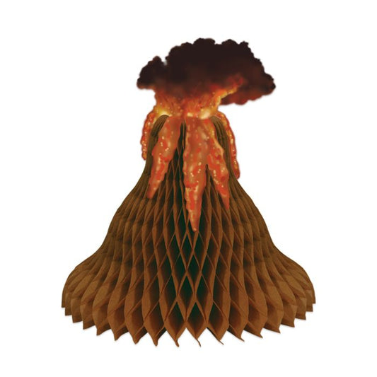 Volcano Tissue Centerpiece 15"