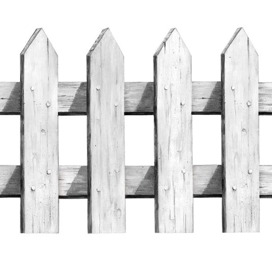 Cutout Picket Fence