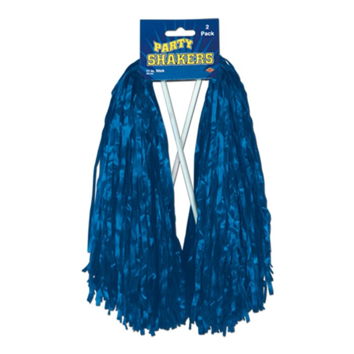 Pompones Shakers Blue (2-pack)