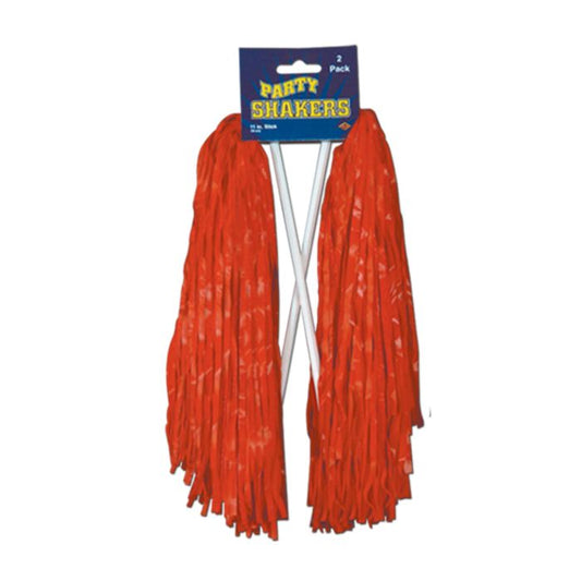 Pompones Shakers Red (2-pack)