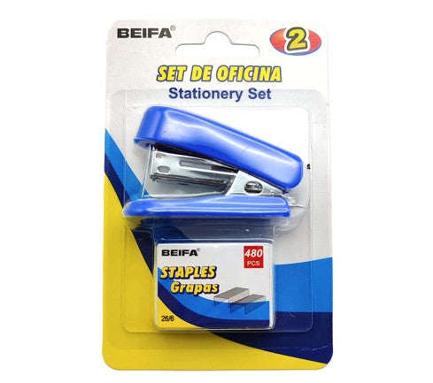 Mini Stapler w/Staples [26/6]