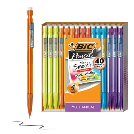 Mechanical Pencil .7mm Bright Colors [pk-40]