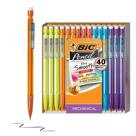 Mechanical Pencil .7mm Bright Colors [pk-40]