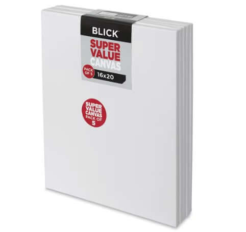 Canvas Stretch 16" x 20" [5-Pack]