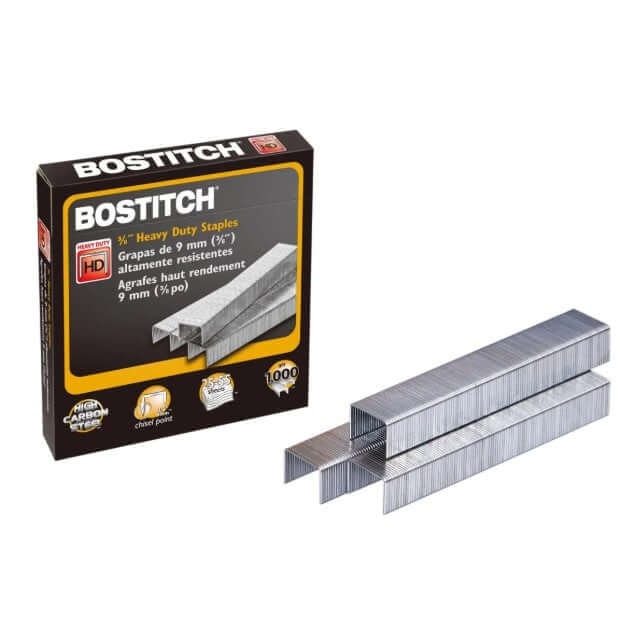 Premium Heavy Duty Staples, 3/8