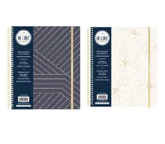 Notebook Spiral In Line [EACH]