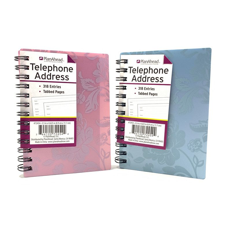 Telephone & Address Book 3" x 4.5"