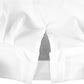 Chef Cap Hat White Fabric w/elastic