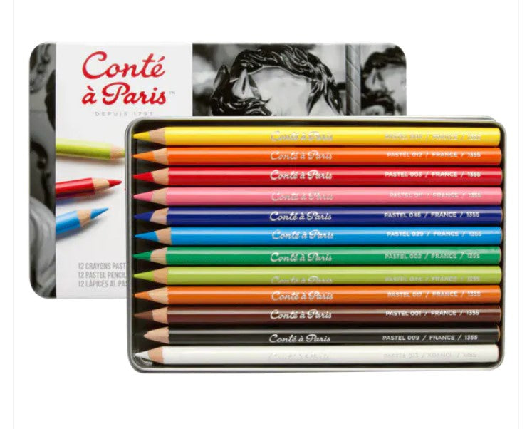 Pastel Pencil Conte [pk-12]