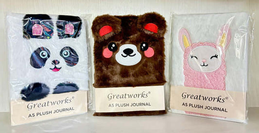 Journal Plush Greatwork