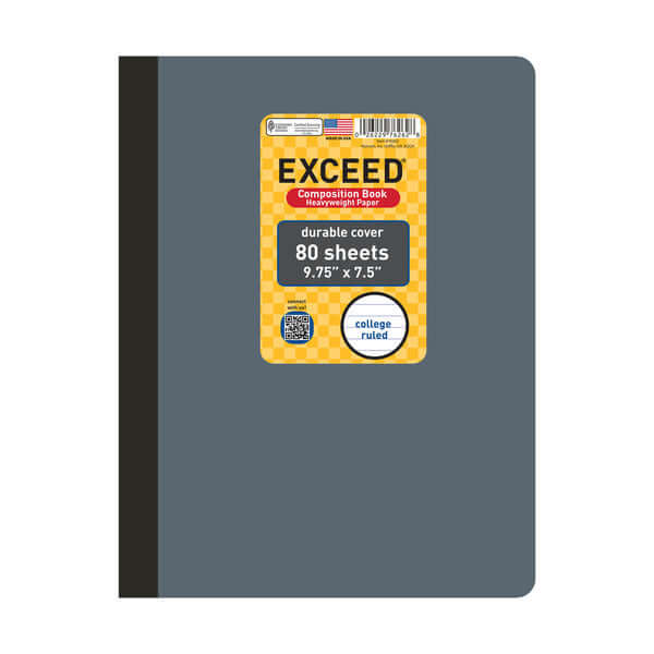 Composition Book Poly Cover