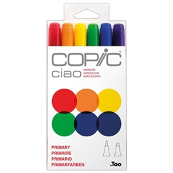 Copic Ciao Primary Set [pk-6]