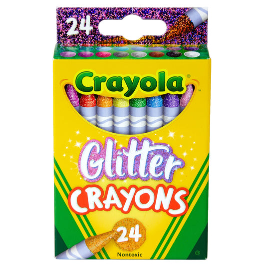 Crayons Glitter [pk-24]