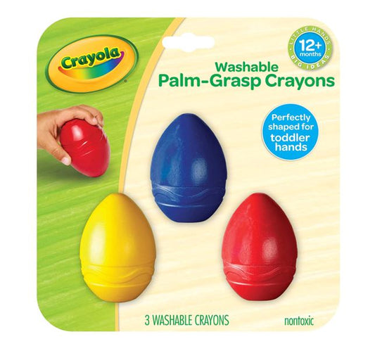 Crayons Palm-Grasp (egg)- toddler