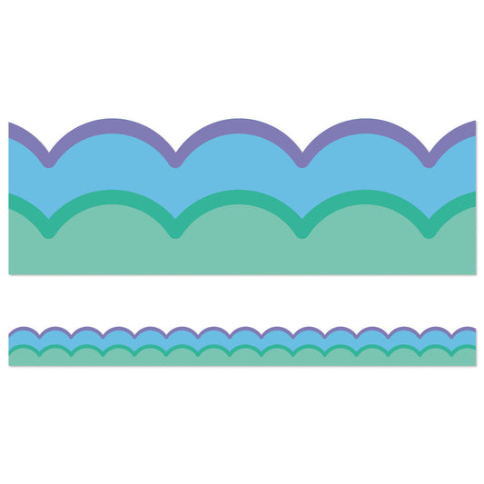 Border Cool Waves
