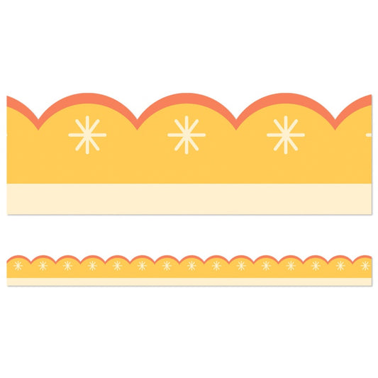Borders Enchanting Gold Scalloped