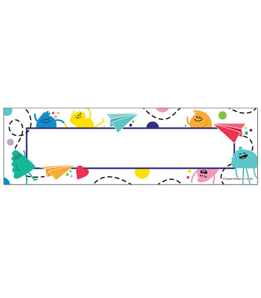 Happy Place Nameplates [PK-36]