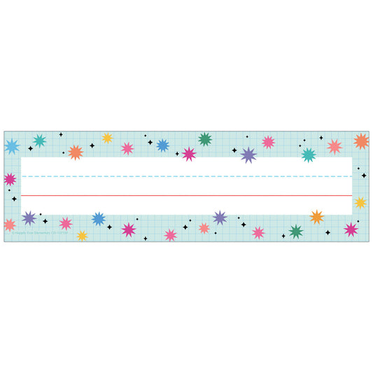 Name Plates Retro