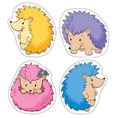 Cut-Outs Happy Hedgehogs (pk-42)