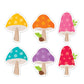 Mini Accents Mushrooms 3"
