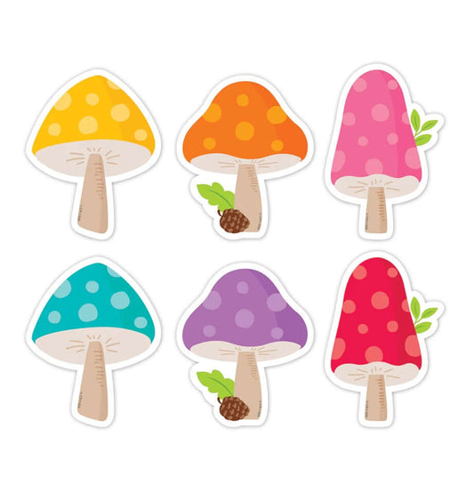 Mini Accents Mushrooms 3"