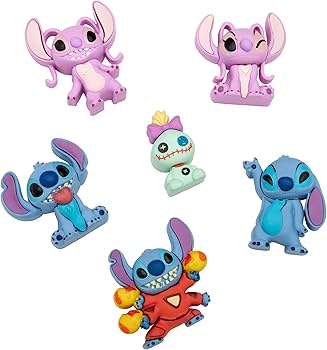 Stitch 6pack Surprise - Mini Figure Erasers