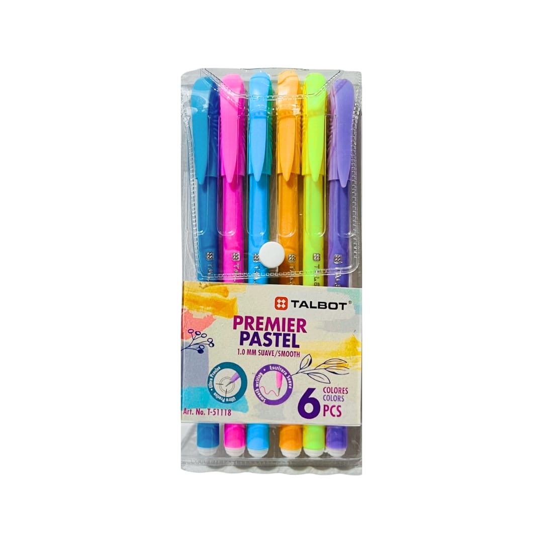 Pen Pastel Color [pk-6]