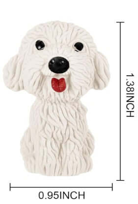 Miniature Dog Eraser- Top Pencil Eraser
