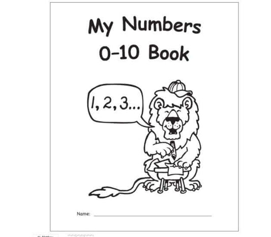 My Number 0-10 Book