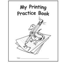 My Printing Practice Book
