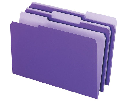 Folder Legal Purple [bx-100]