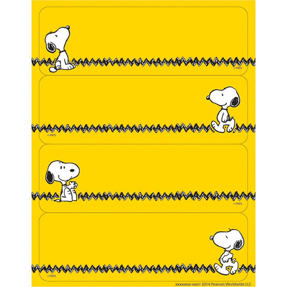 Label Peanuts Yellow [pk-56]