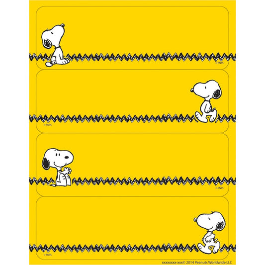 Label Peanuts Yellow [pk-56]