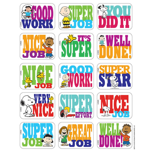 Stickers Peanuts Success