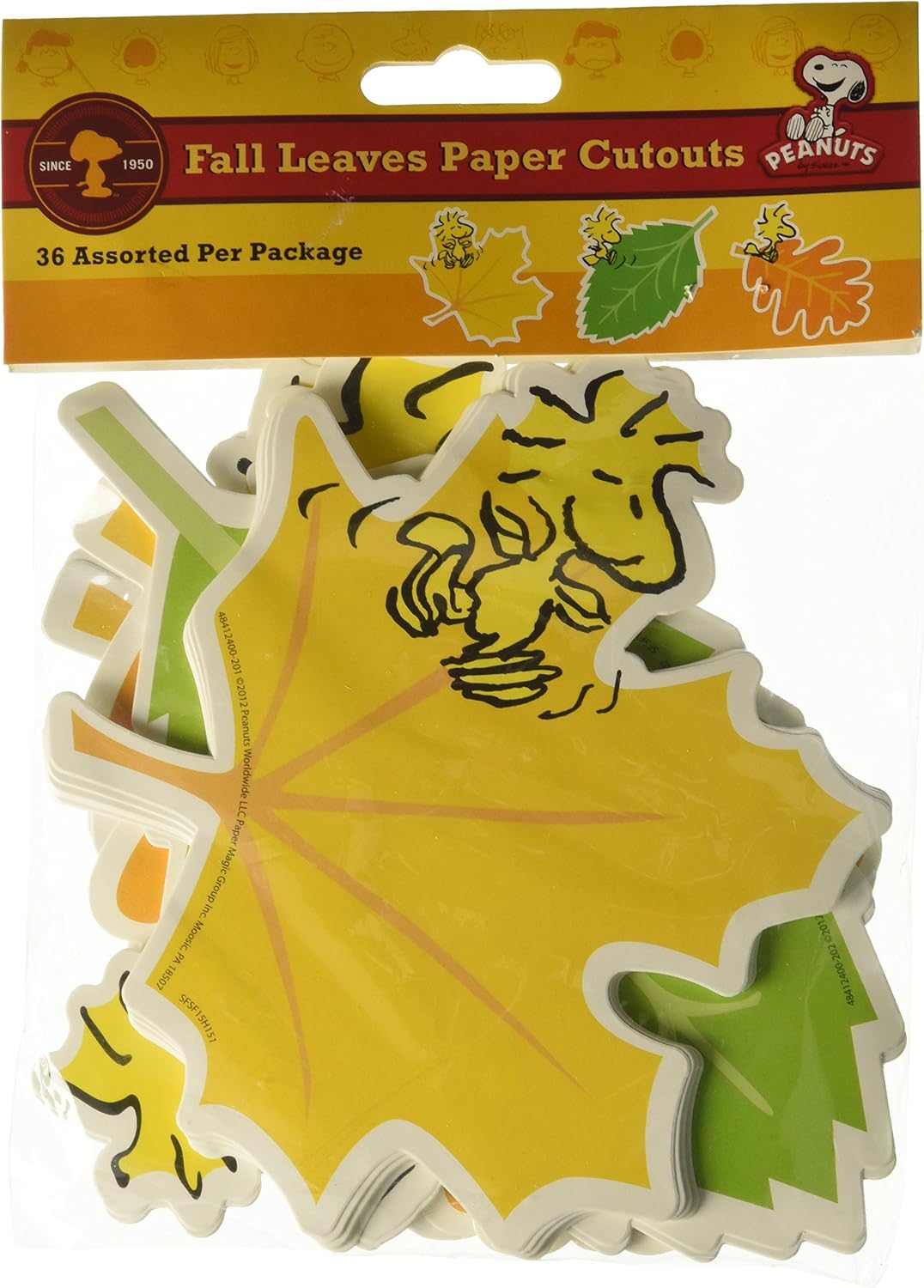 Accent Peanuts Fall Leaves [pk-36]