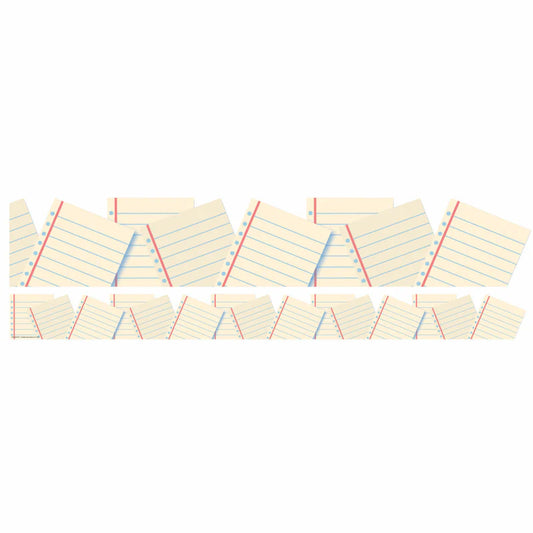 Border Notebook Paper