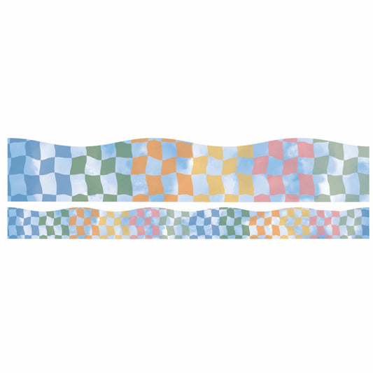 Border Rainbow Checkered