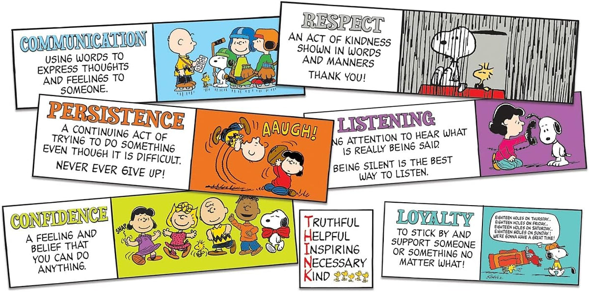 Mini BBS Peanuts Character Building